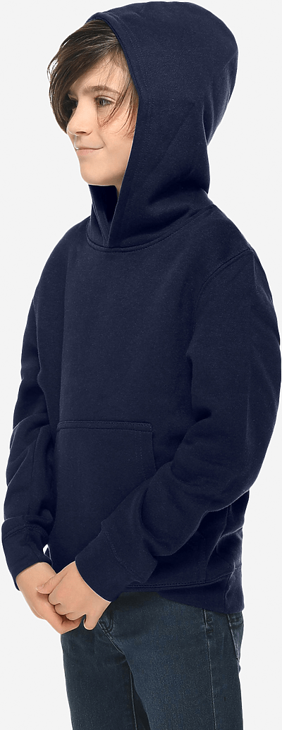 Lane Seven Ls14001yh Premium Youth Pullover Hoodie - Navy