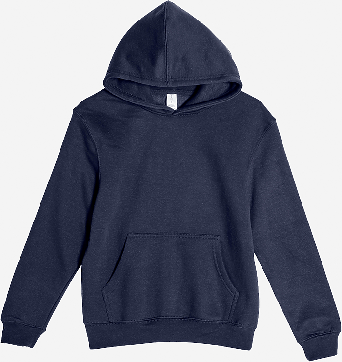 Lane Seven Ls14001yh Premium Youth Pullover Hoodie - Navy