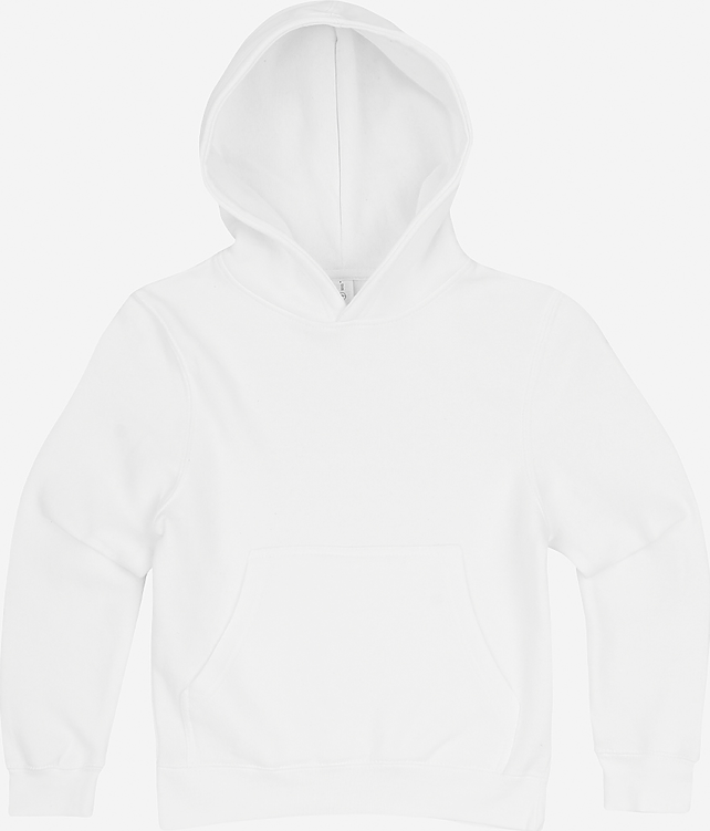 Lane Seven Ls14001yh Premium Youth Pullover Hoodie - White