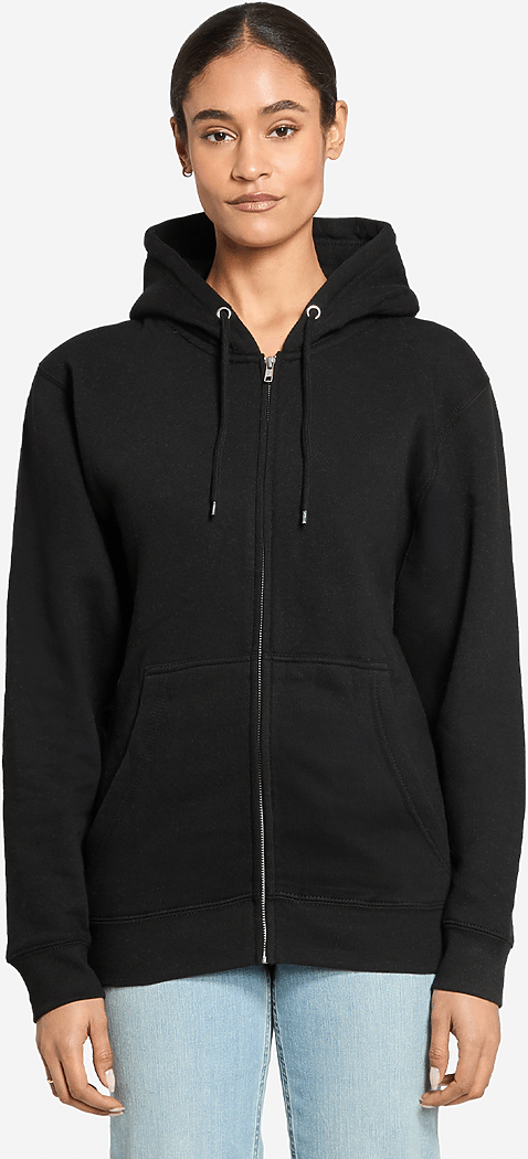 Lane Seven Ls14003 Premium Full Zip Hoodie - Black