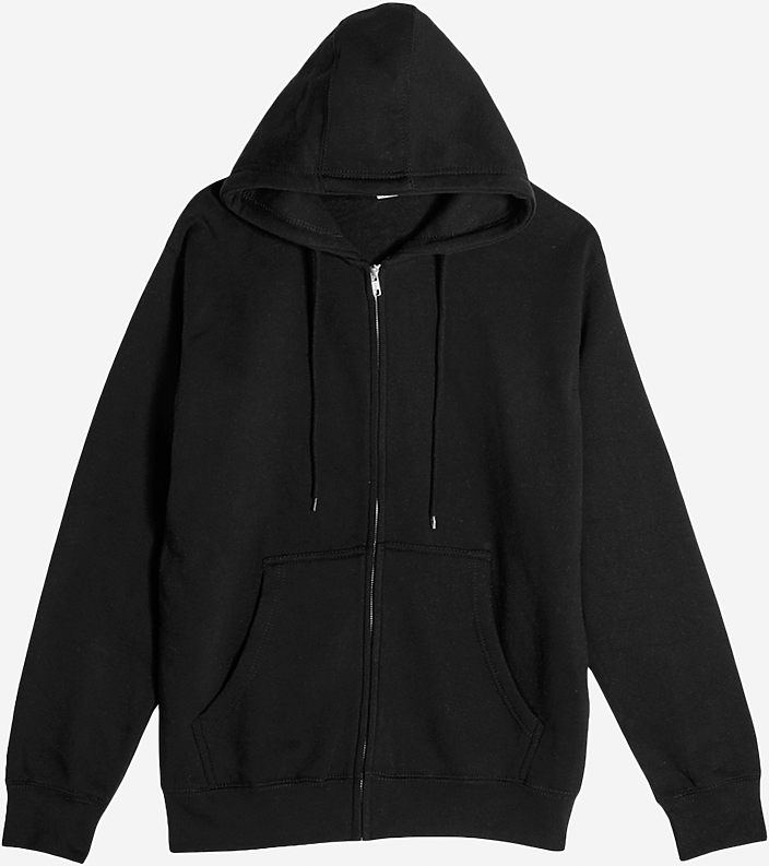 Lane Seven Ls14003 Premium Full Zip Hoodie - Black