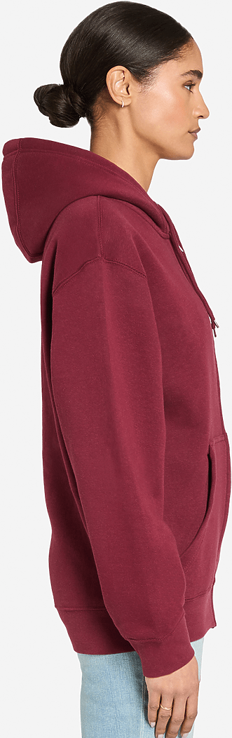 Lane Seven Ls14003 Premium Full Zip Hoodie - Burgundy