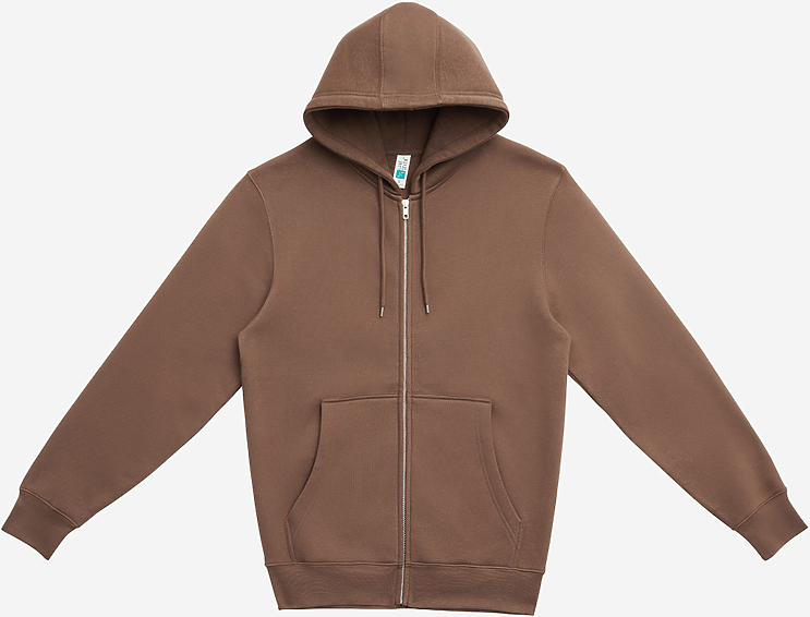 Lane Seven Ls14003 Premium Full Zip Hoodie - Chestnut