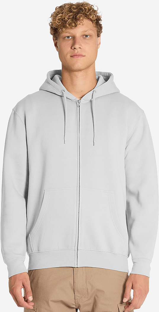 Lane Seven Ls14003 Premium Full Zip Hoodie - Dove Grey