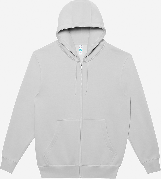 Lane Seven Ls14003 Premium Full Zip Hoodie - Dove Grey