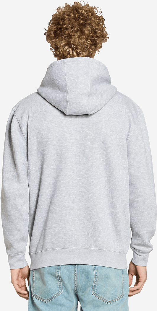 Lane Seven Ls14003 Premium Full Zip Hoodie - Heather Grey