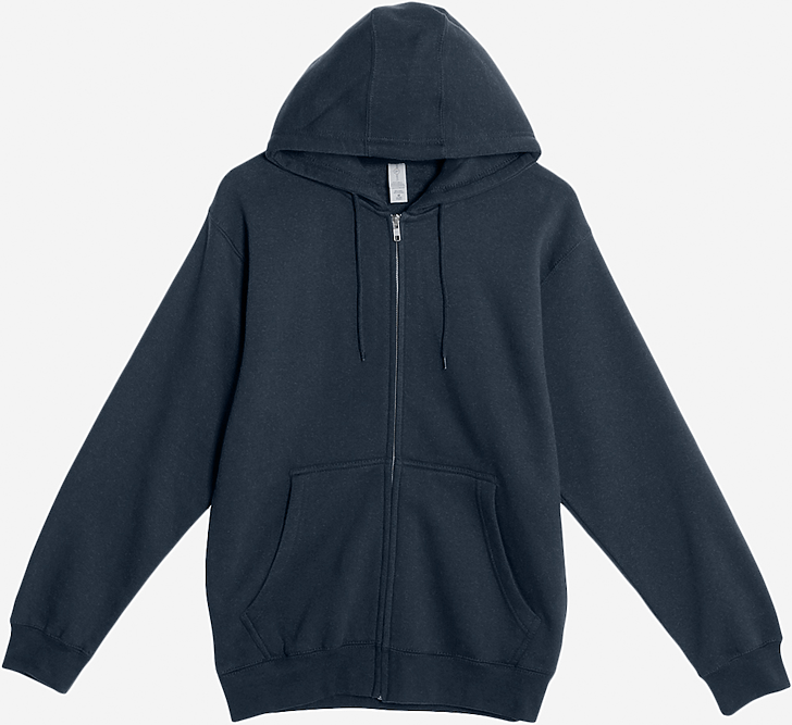 Lane Seven Ls14003 Premium Full Zip Hoodie - Navy