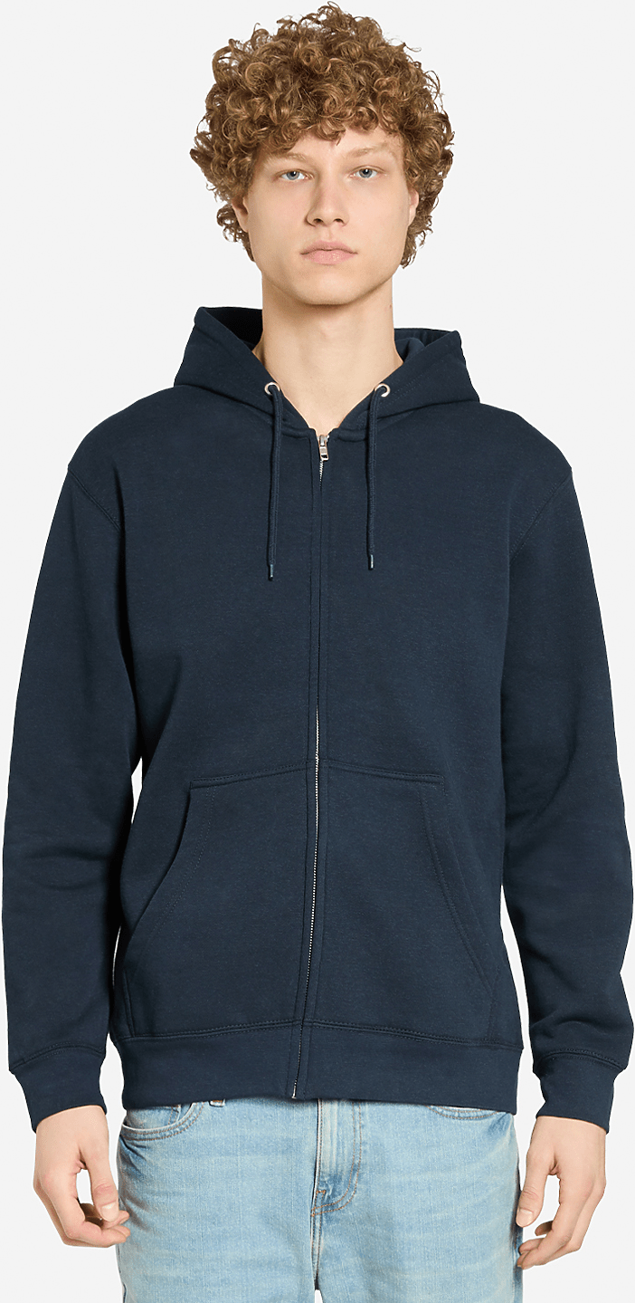 Lane Seven Ls14003 Premium Full Zip Hoodie - Navy