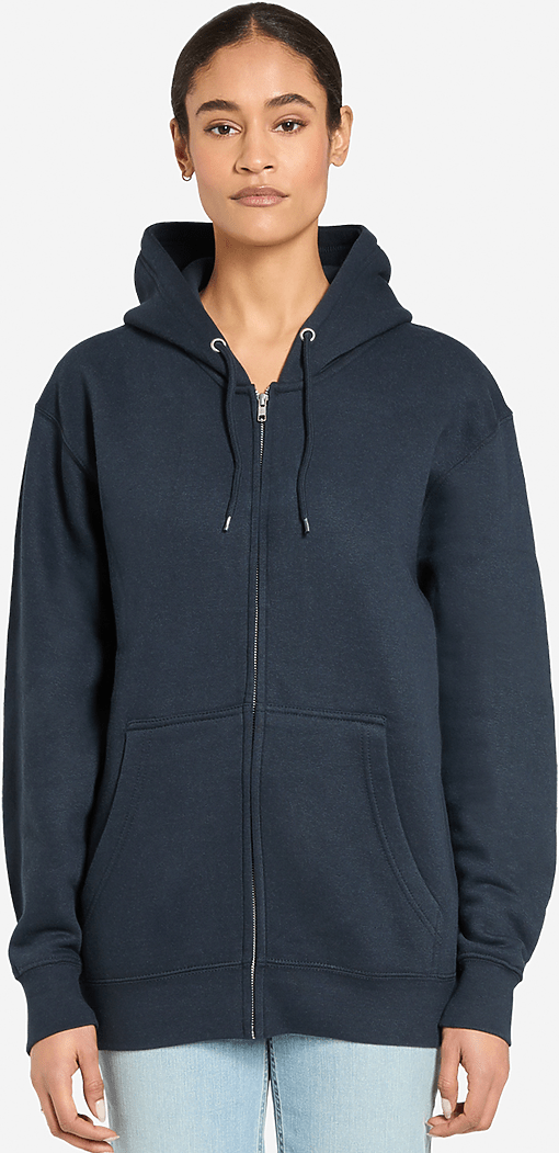 Lane Seven Ls14003 Premium Full Zip Hoodie - Navy