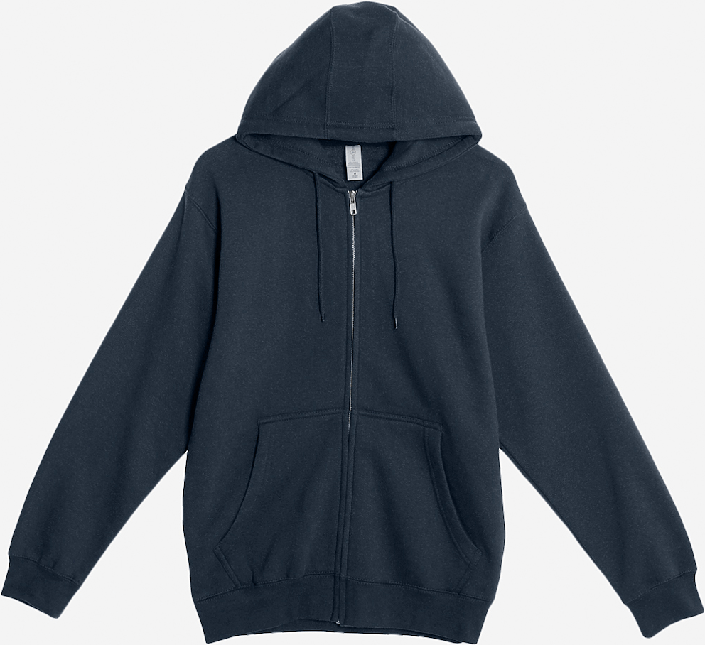 Lane Seven Ls14003 Premium Full Zip Hoodie - Navy
