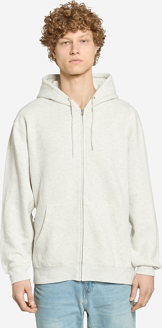 Lane Seven Ls14003 Premium Full Zip Hoodie - Oatmeal Heather - Oatmeal Heather / Adult Xs