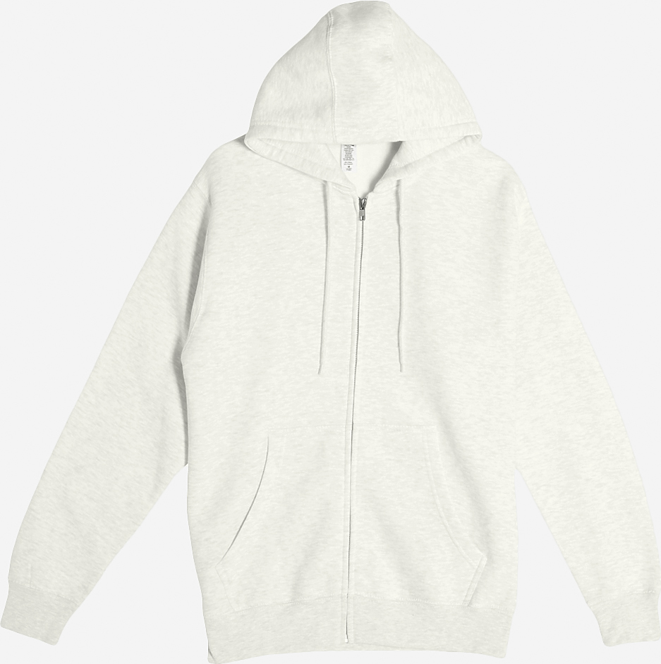 Lane Seven Ls14003 Premium Full Zip Hoodie - Oatmeal Heather