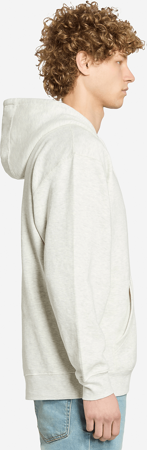 Lane Seven Ls14003 Premium Full Zip Hoodie - Oatmeal Heather