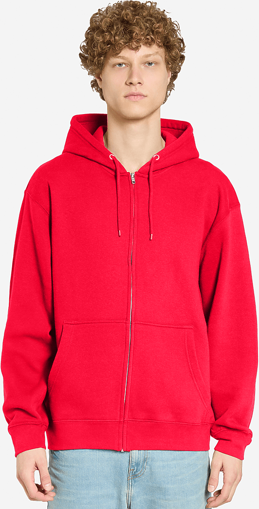 Lane Seven Ls14003 Premium Full Zip Hoodie - Red - Red / Adult Xs