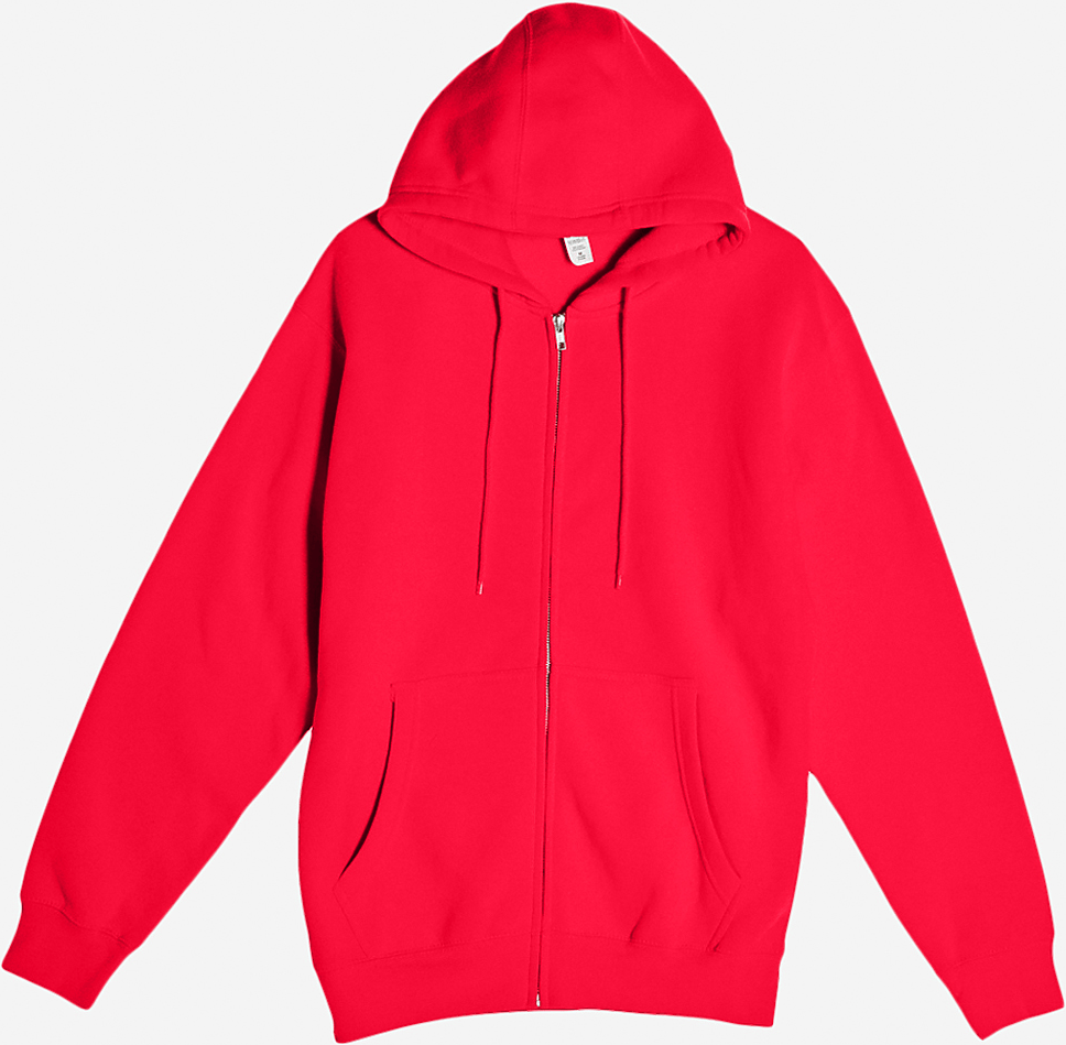 Lane Seven Ls14003 Premium Full Zip Hoodie - Red