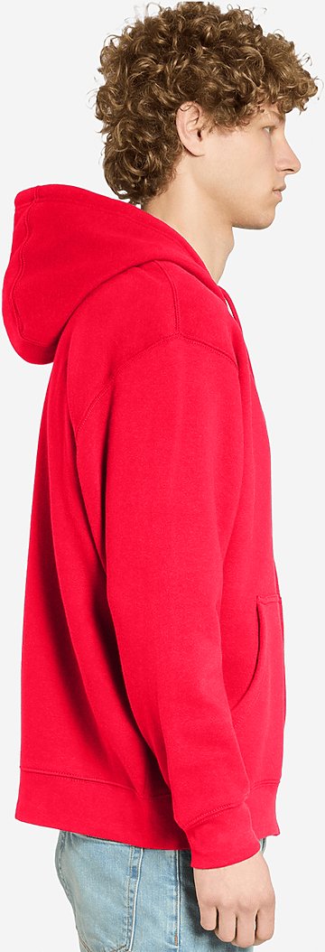 Lane Seven Ls14003 Premium Full Zip Hoodie - Red
