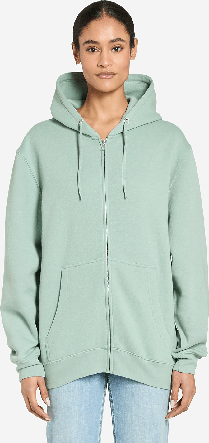 Lane Seven Ls14003 Premium Full Zip Hoodie - Seafoam