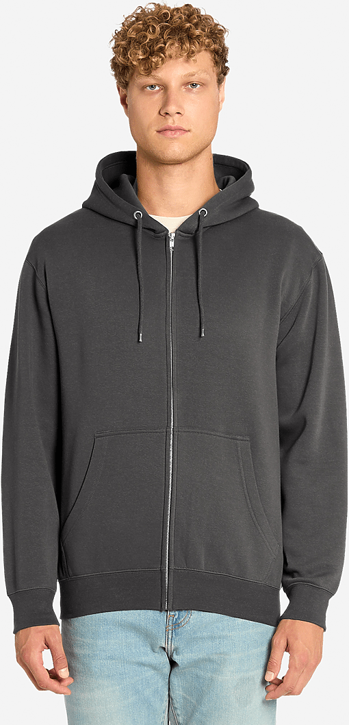 Lane Seven Ls14003 Premium Full Zip Hoodie - Smoke