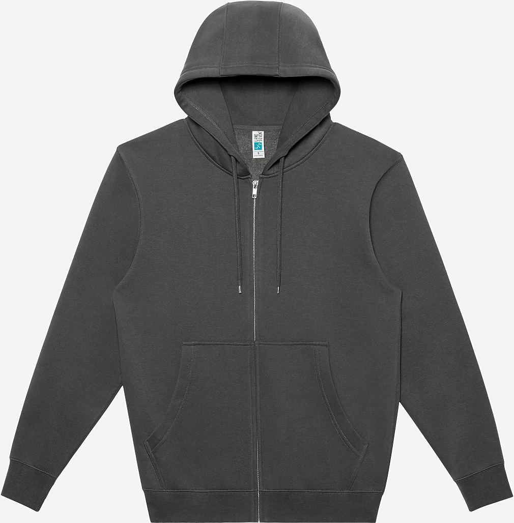 Lane Seven Ls14003 Premium Full Zip Hoodie - Smoke