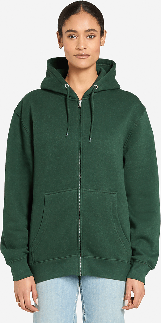 Lane Seven Ls14003 Premium Full Zip Hoodie - Sports Green