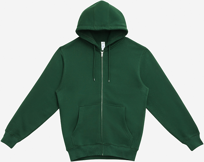 Lane Seven Ls14003 Premium Full Zip Hoodie - Sports Green