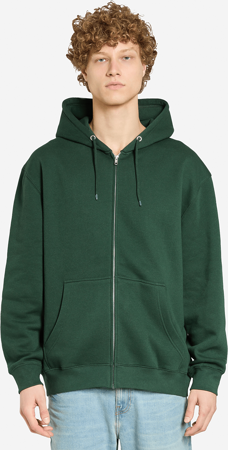 Lane Seven Ls14003 Premium Full Zip Hoodie - Sports Green