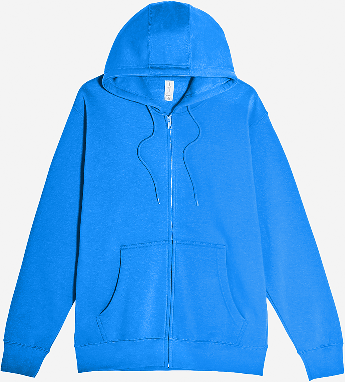 Lane Seven Ls14003 Premium Full Zip Hoodie - True Royal