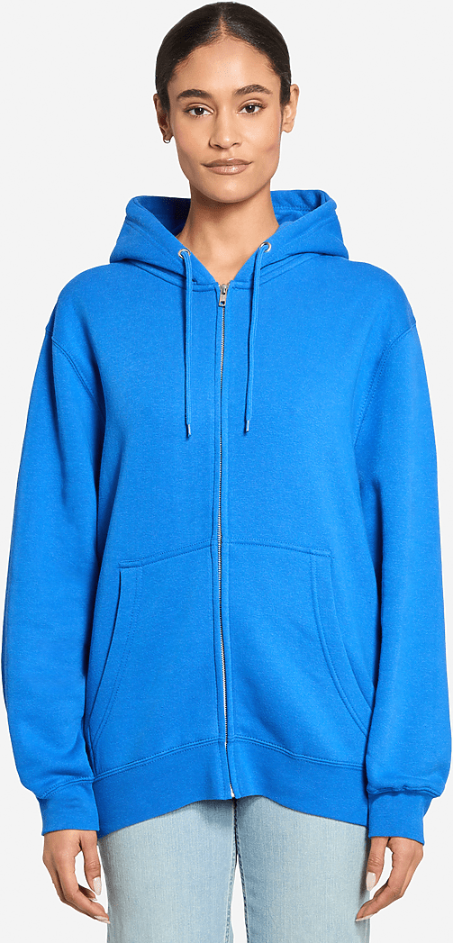 Lane Seven Ls14003 Premium Full Zip Hoodie - True Royal