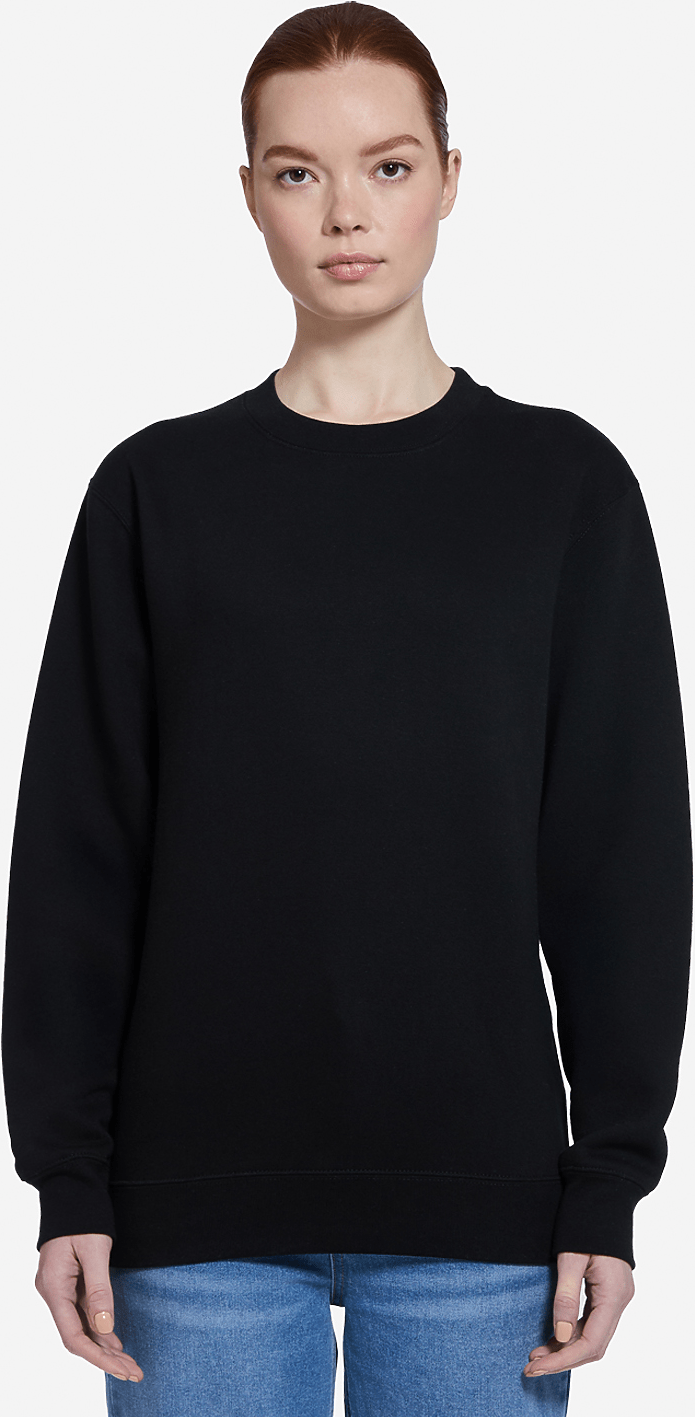 Lane Seven Ls14004 Premium Crewneck Sweatshirt - Black