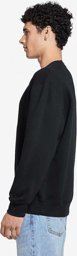 Lane Seven Ls14004 Premium Crewneck Sweatshirt - Black