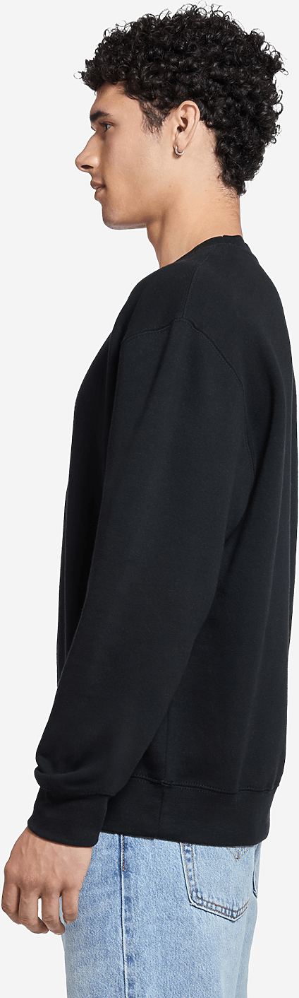 Lane Seven Ls14004 Premium Crewneck Sweatshirt - Black