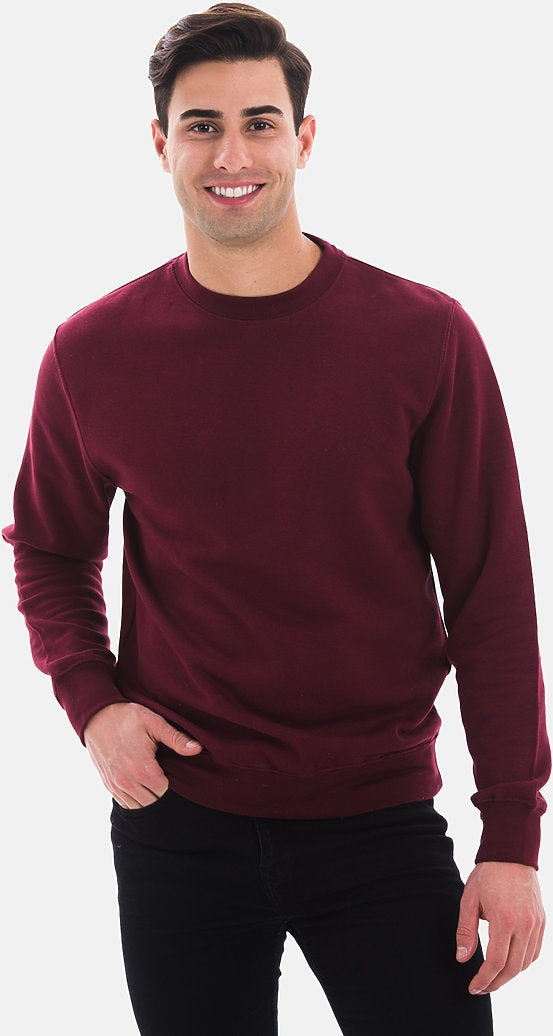 Lane Seven Ls14004 Premium Crewneck Sweatshirt - Burgundy