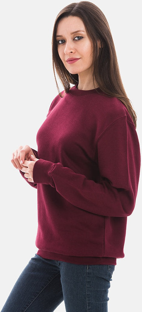 Lane Seven Ls14004 Premium Crewneck Sweatshirt - Burgundy