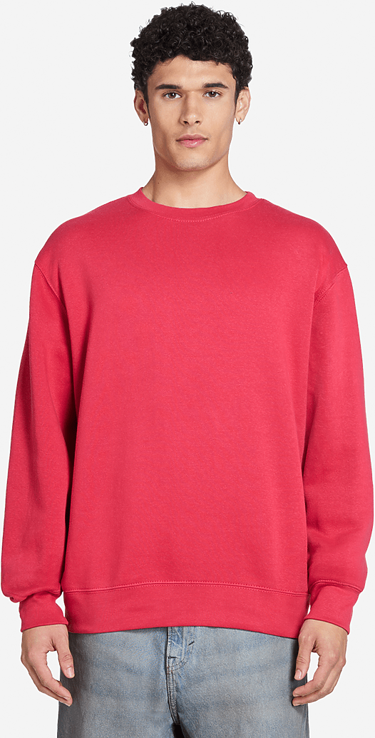Lane Seven Ls14004 Premium Crewneck Sweatshirt - Cardinal - Cardinal / Adult Xs