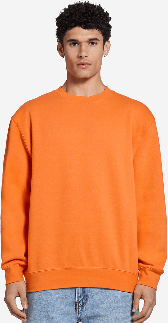 Lane Seven Ls14004 Premium Crewneck Sweatshirt - Carrot
