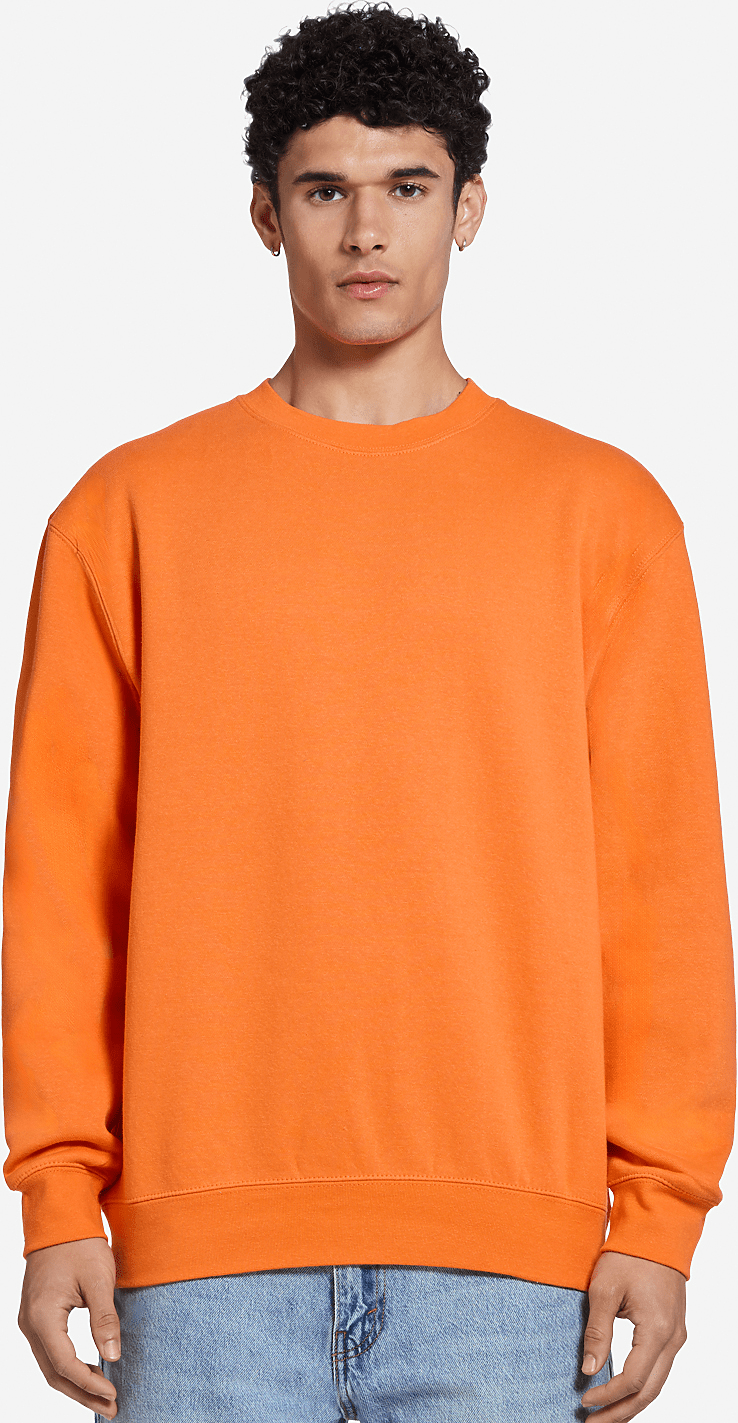 Lane Seven Ls14004 Premium Crewneck Sweatshirt - Carrot
