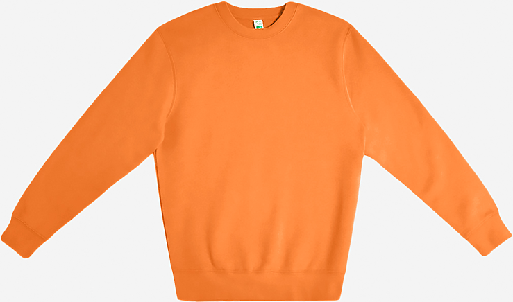 Lane Seven Ls14004 Premium Crewneck Sweatshirt - Carrot