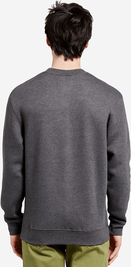 Lane Seven Ls14004 Premium Crewneck Sweatshirt - Charcoal Heather