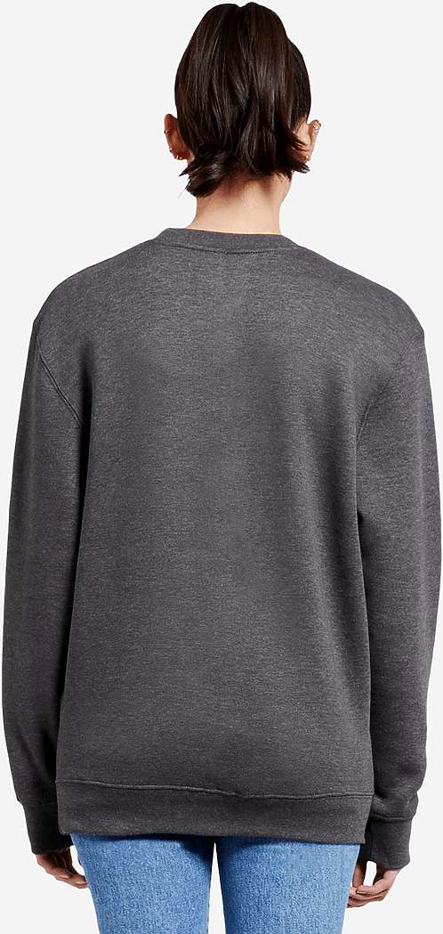 Lane Seven Ls14004 Premium Crewneck Sweatshirt - Charcoal Heather