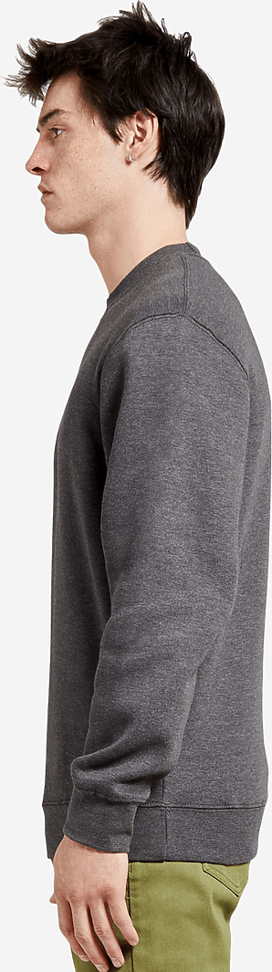 Lane Seven Ls14004 Premium Crewneck Sweatshirt - Charcoal Heather