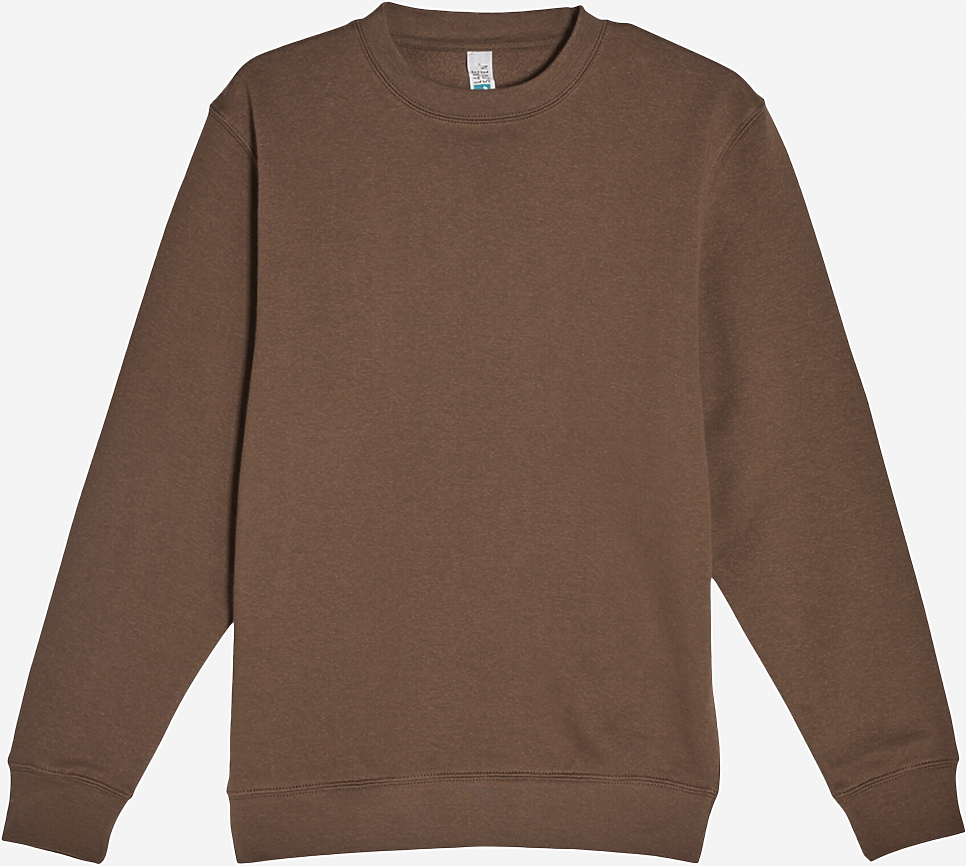 Lane Seven Ls14004 Premium Crewneck Sweatshirt - Chestnut