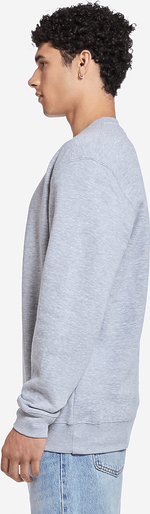 Lane Seven Ls14004 Premium Crewneck Sweatshirt - Heather Grey