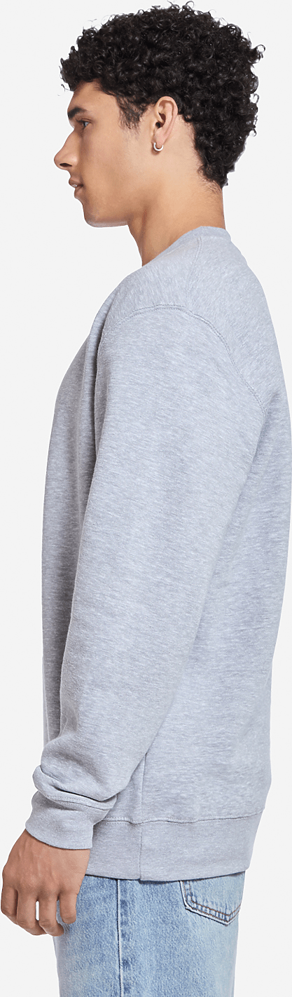 Lane Seven Ls14004 Premium Crewneck Sweatshirt - Heather Grey