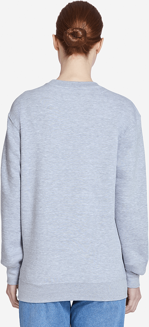 Lane Seven Ls14004 Premium Crewneck Sweatshirt - Heather Grey