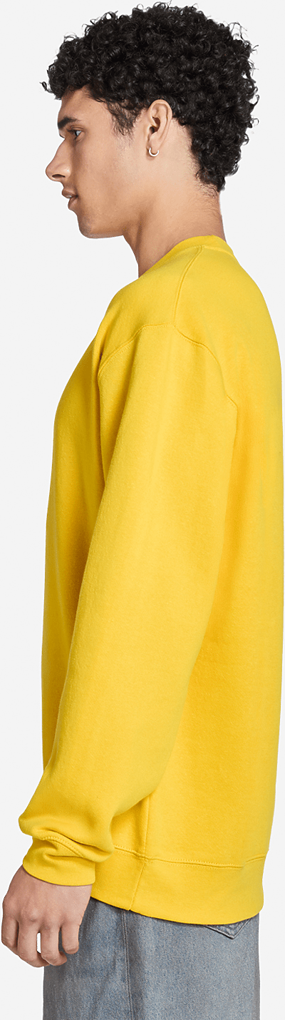 Lane Seven Ls14004 Premium Crewneck Sweatshirt - Lemon
