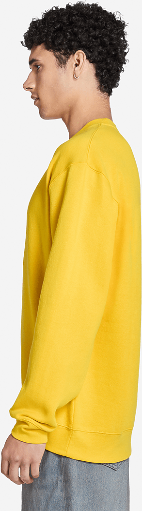 Lane Seven Ls14004 Premium Crewneck Sweatshirt - Lemon