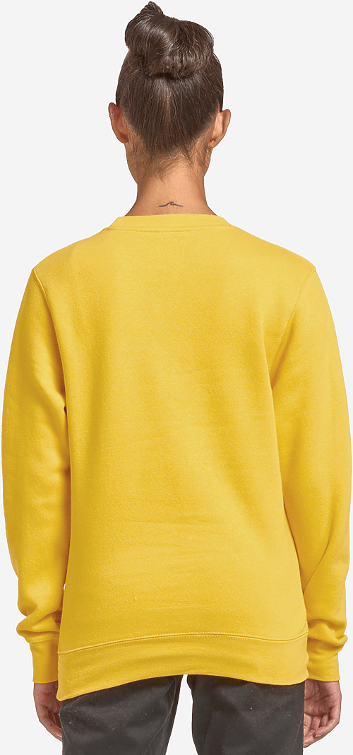 Lane Seven Ls14004 Premium Crewneck Sweatshirt - Lemon