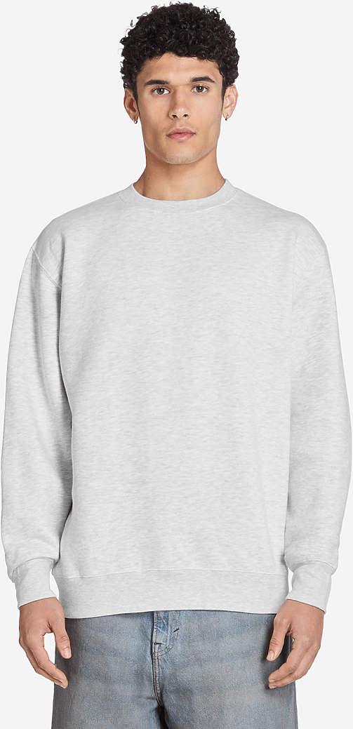 Lane Seven Ls14004 Premium Crewneck Sweatshirt - Oatmeal Heather - Oatmeal Heather / Adult Xs