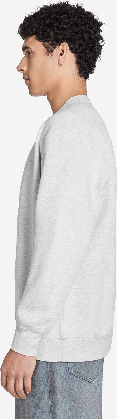 Lane Seven Ls14004 Premium Crewneck Sweatshirt - Oatmeal Heather