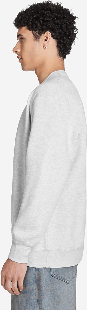 Lane Seven Ls14004 Premium Crewneck Sweatshirt - Oatmeal Heather